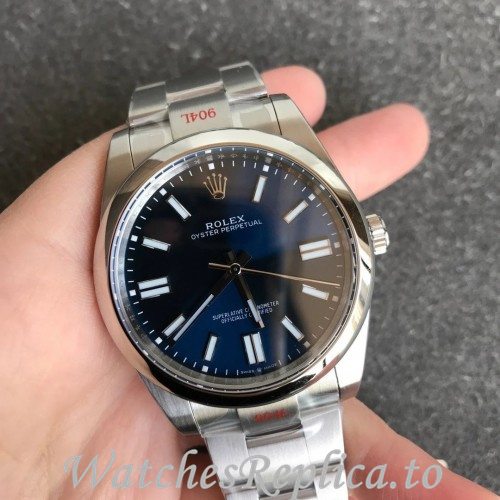Swiss Rolex Oyster Perpetual Replica 124300 Stainless steel strap 41MM - WatchesReplica.is
