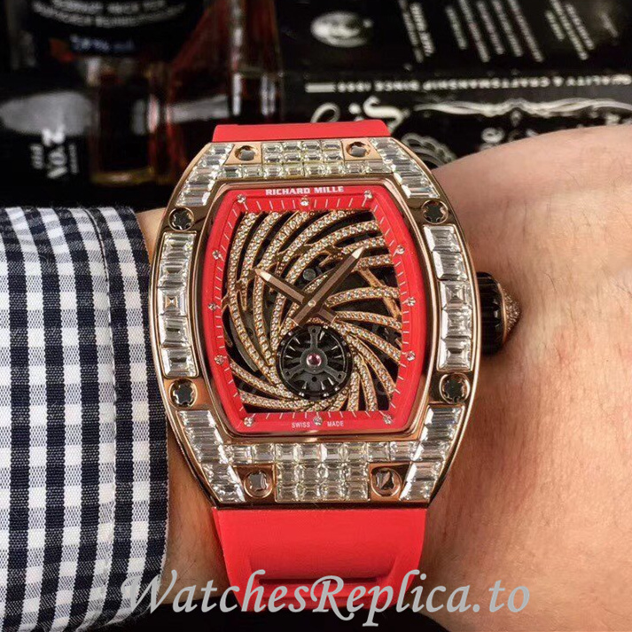 Richard Mille Replica RM51-2 Rubber strap 50MM - WatchesReplica.is