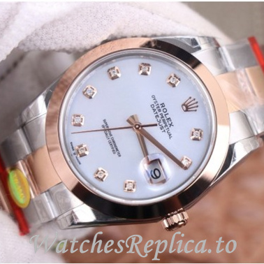 Swiss Rolex Datejust Replica 126301 Stainless steel strap 41MM - WatchesReplica.is