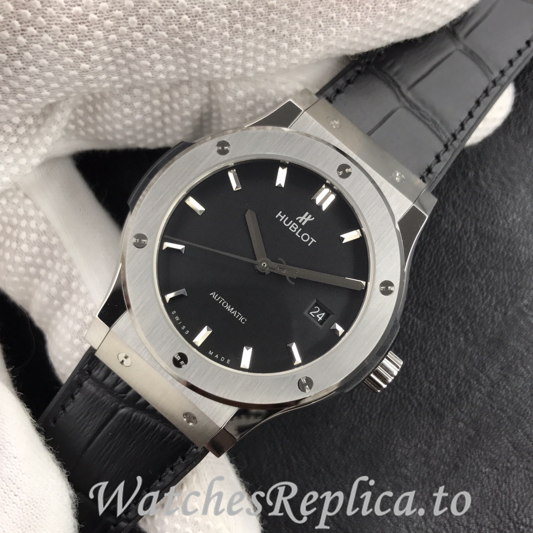 Hublot Replica Classic Fusion Series Leather strap 42MM - WatchesReplica.is