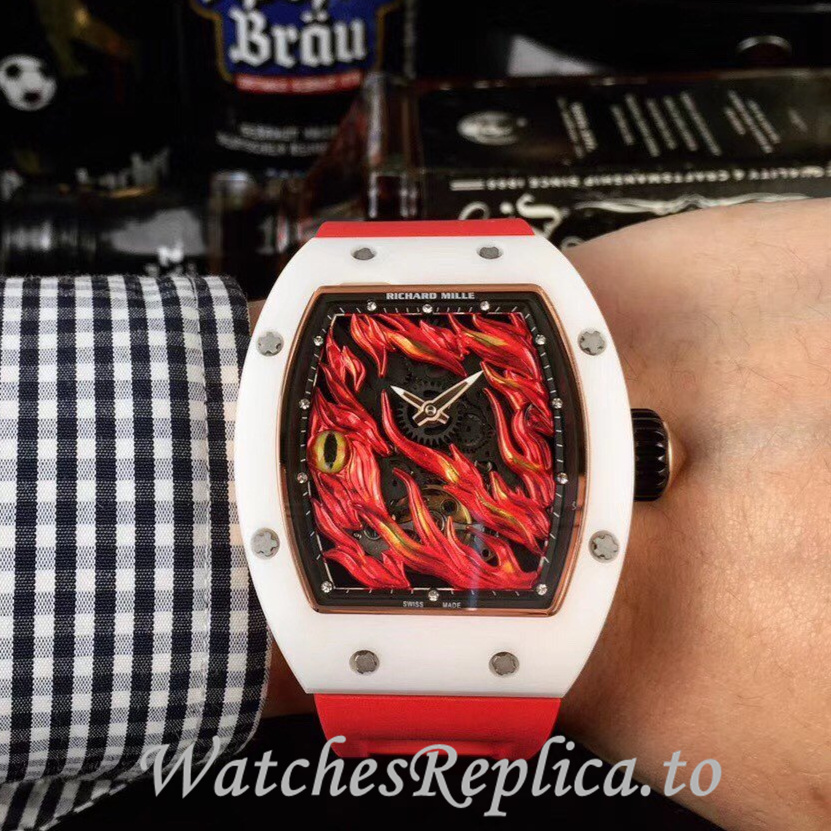 Richard Mille Replica RM23-02 Rubber strap 50MM - WatchesReplica.is