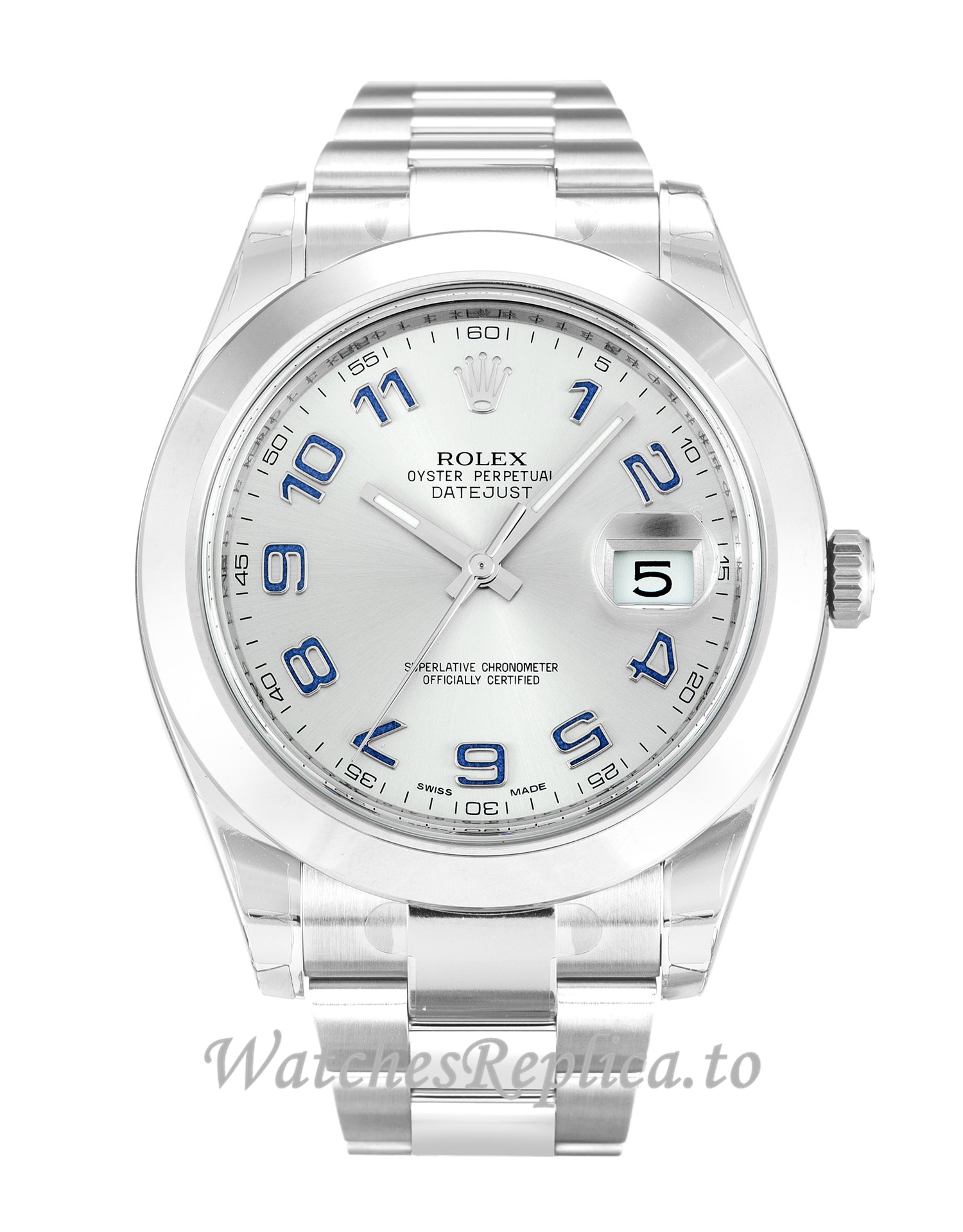 Rolex Datejust II Silver Dial 116300 - WatchesReplica.is