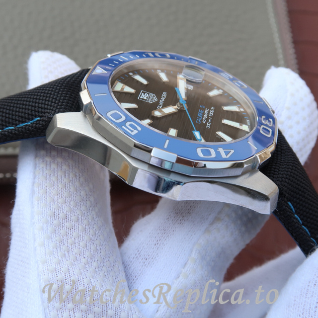 Tag Heuer Replica Aquaracer Canvas strap 43MM - WatchesReplica.is