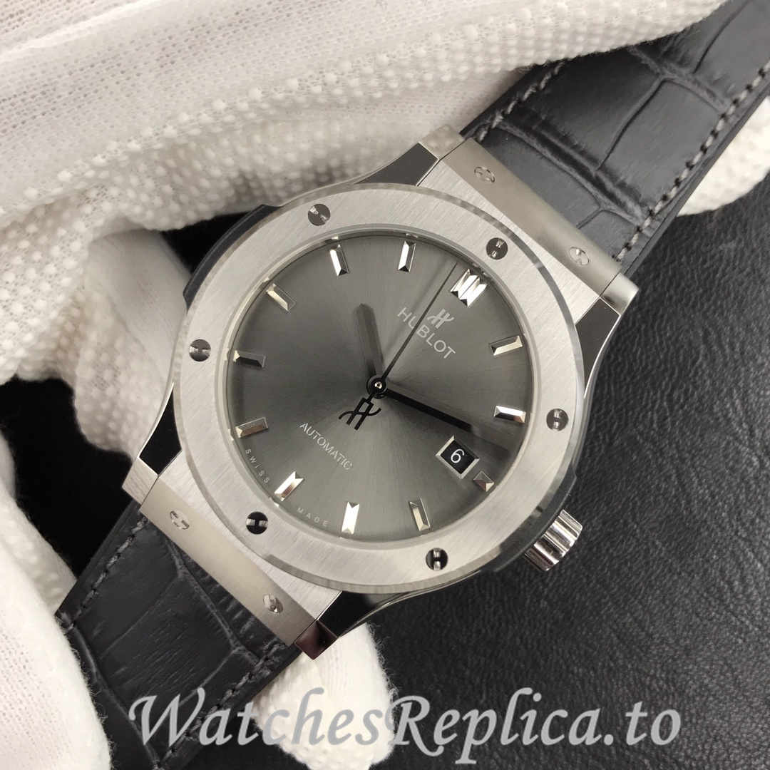 Hublot Replica Classic Fusion Series Leather strap 42MM - WatchesReplica.is