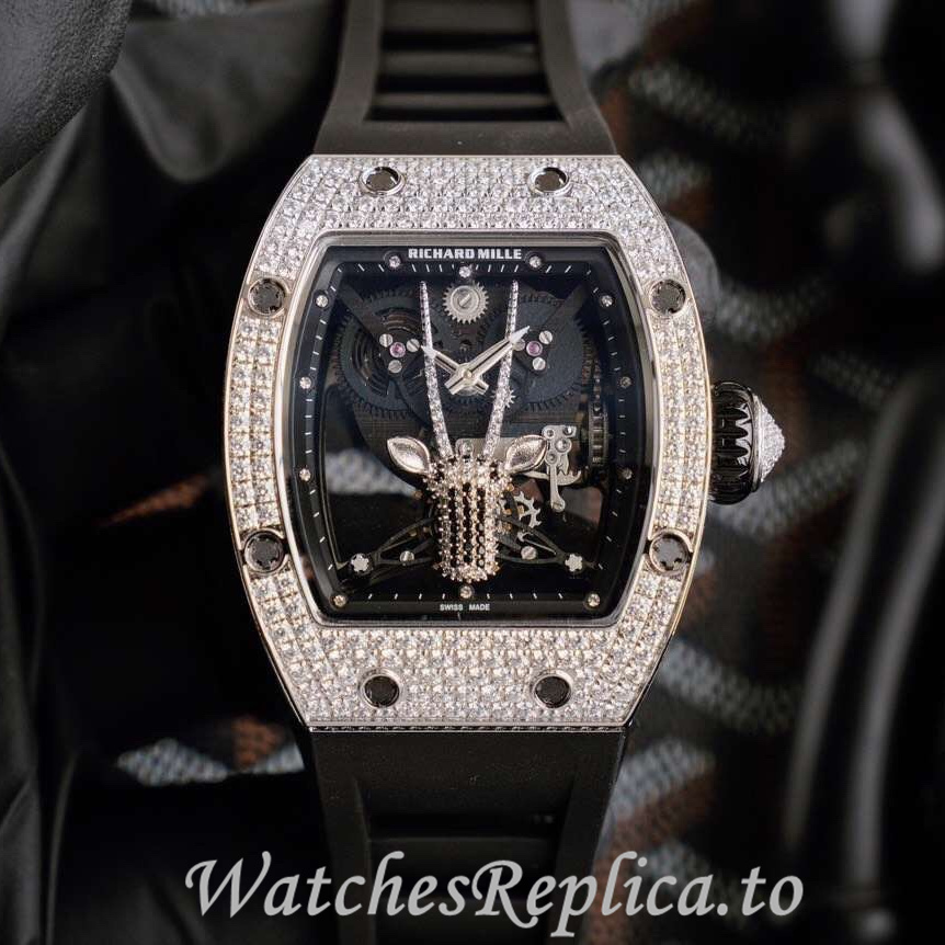 Richard Mille Replica RM53 Rubber strap 50MM - WatchesReplica.is