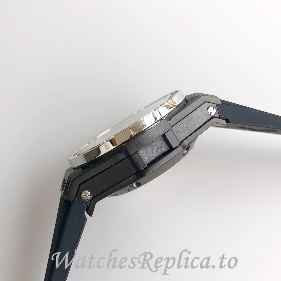 Hublot Replica Big Bang Gypsophila Chronograph v2 Rubber strap 45MM - WatchesReplica.is