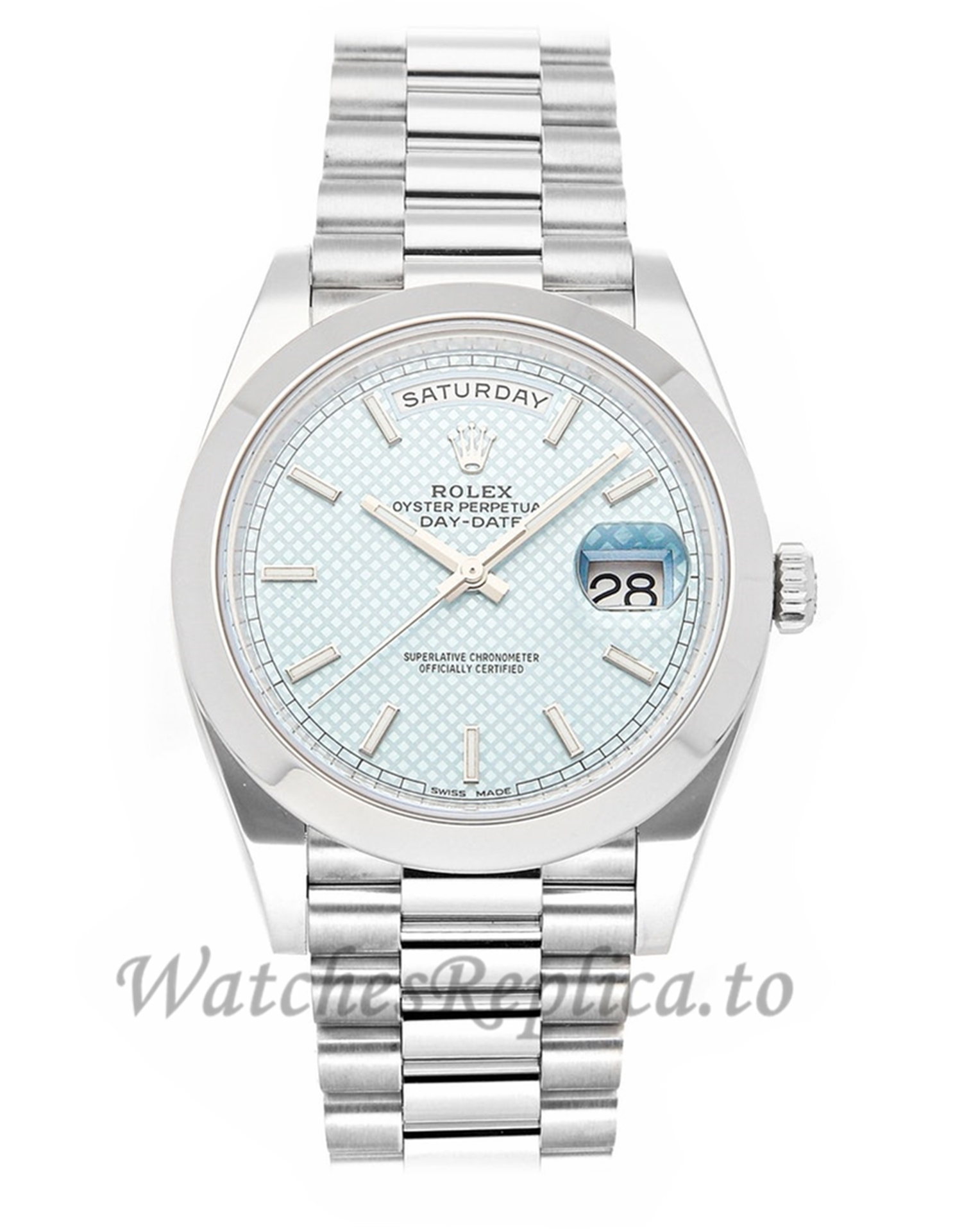 Rolex Replica Day-Date 40mm 228206 - WatchesReplica.is