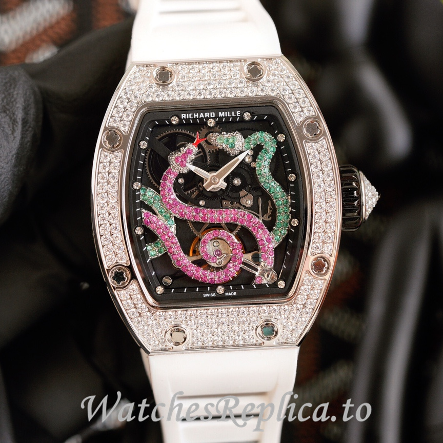 Richard Mille Replica RM26-01 Rubber strap 50MM - WatchesReplica.is