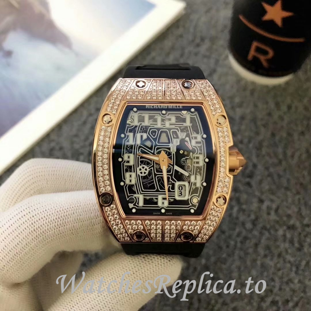 Richard Mille Replica RM67-01 Rubber strap 48MM - WatchesReplica.is
