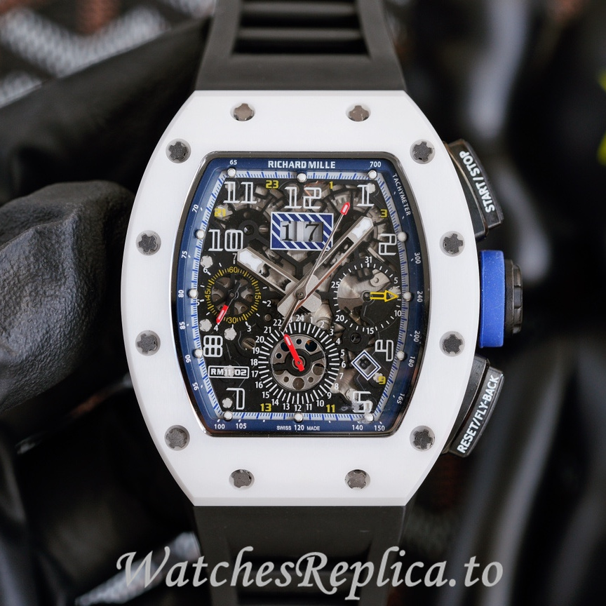 Richard Mille Replica RM11-03 Rubber strap 50MM - WatchesReplica.is