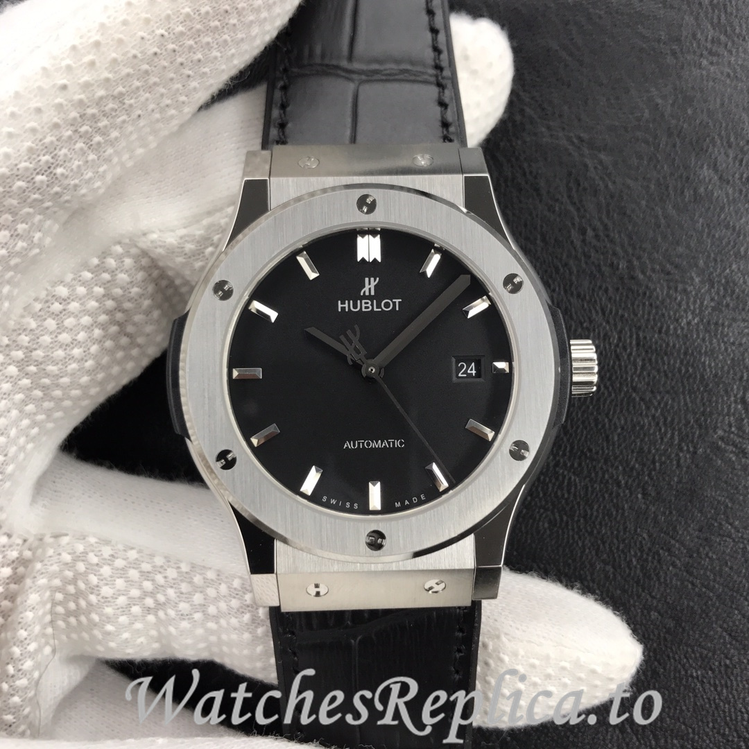 Hublot Replica Classic Fusion Series Leather strap 42MM - WatchesReplica.is