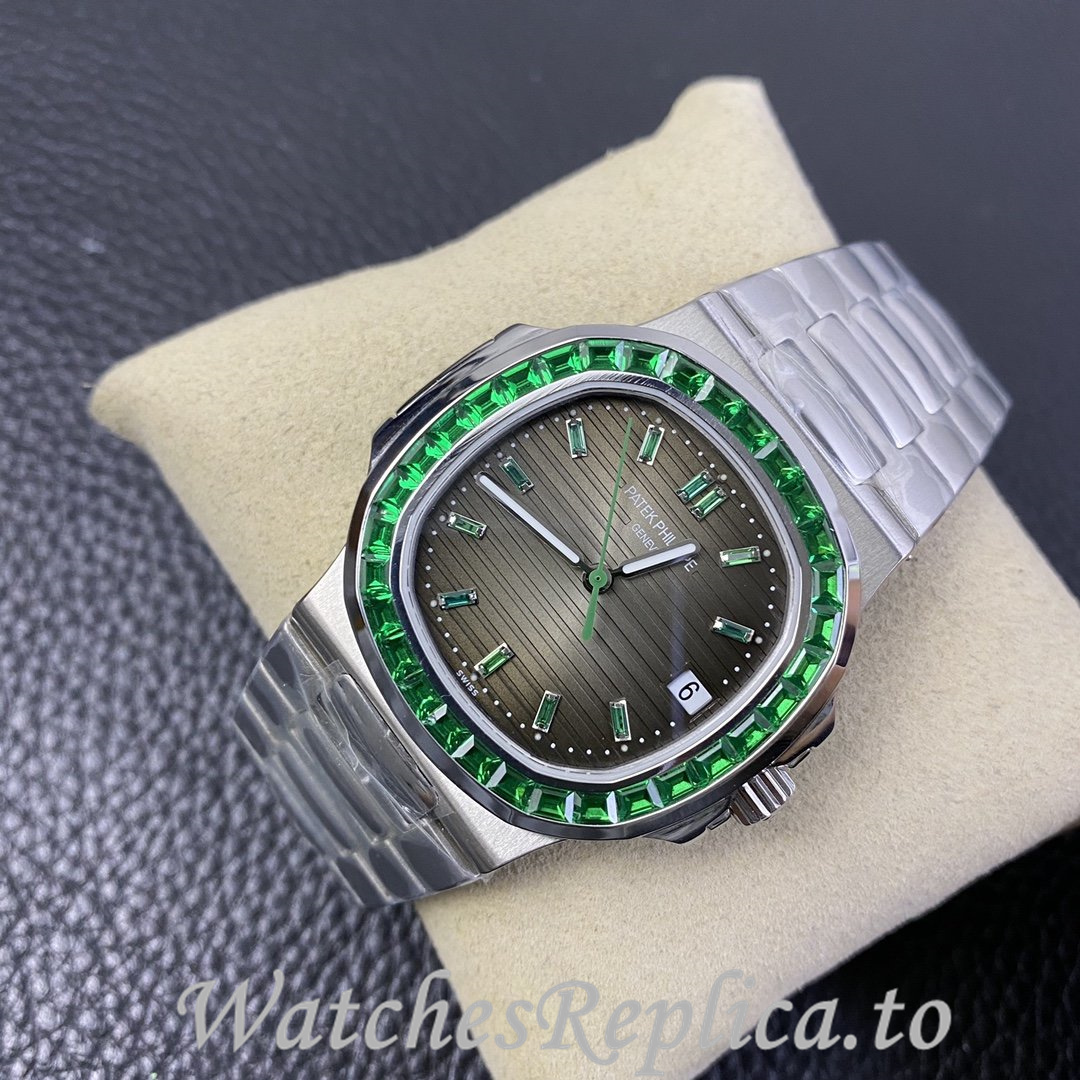 Patek Philippe Replica Nautilus 5711 Stainless steel strap 40MM - WatchesReplica.is