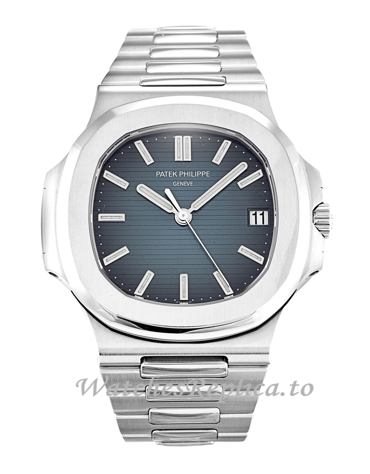 Patek Philippe Nautilus Blue Dial 5711/1A 40 MM - WatchesReplica.is