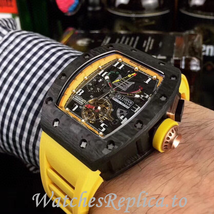Richard Mille Replica RM12-01 Rubber strap 50MM - WatchesReplica.is