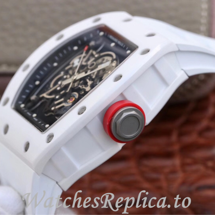Richard Mille Replica RM055 Rubber strap 50MM - WatchesReplica.is