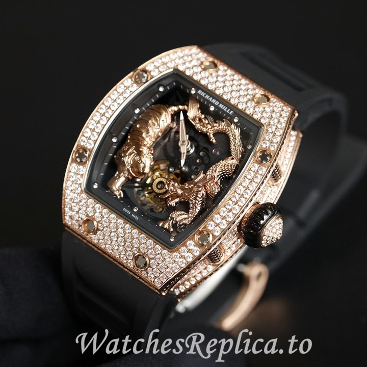 Richard Mille Replica RM51-01 Rubber strap 50MM - WatchesReplica.is