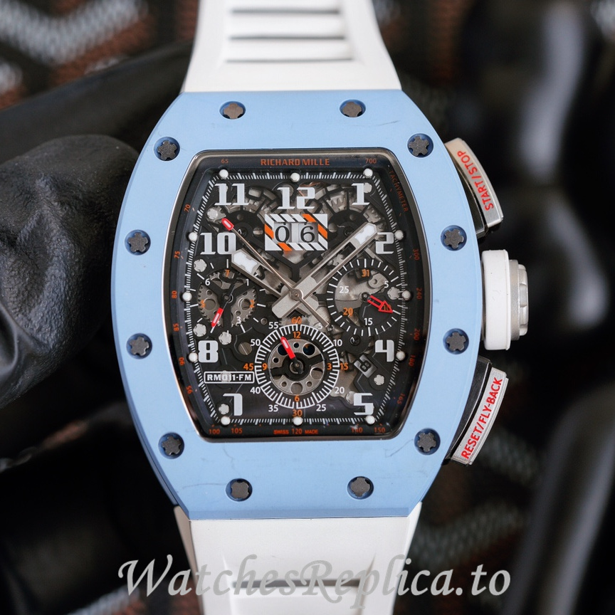 Richard Mille Replica RM11-03 Rubber strap 50MM - WatchesReplica.is
