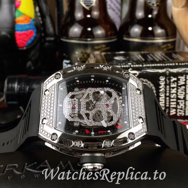 Richard Mille Replica RM052 Rubber strap 50MM - WatchesReplica.is