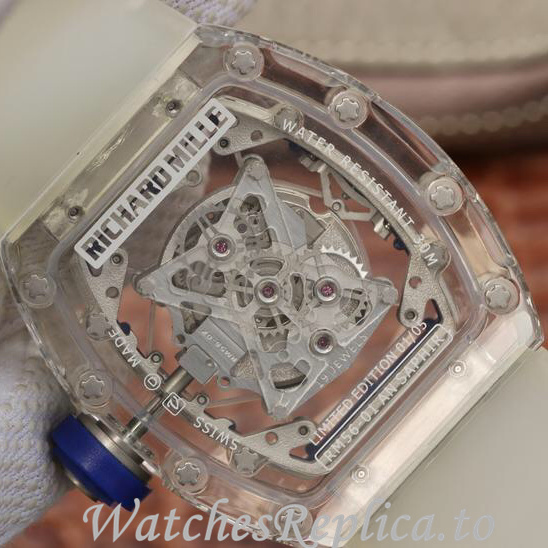 Richard Mille Replica RM56-01 Rubber strap 50MM - WatchesReplica.is
