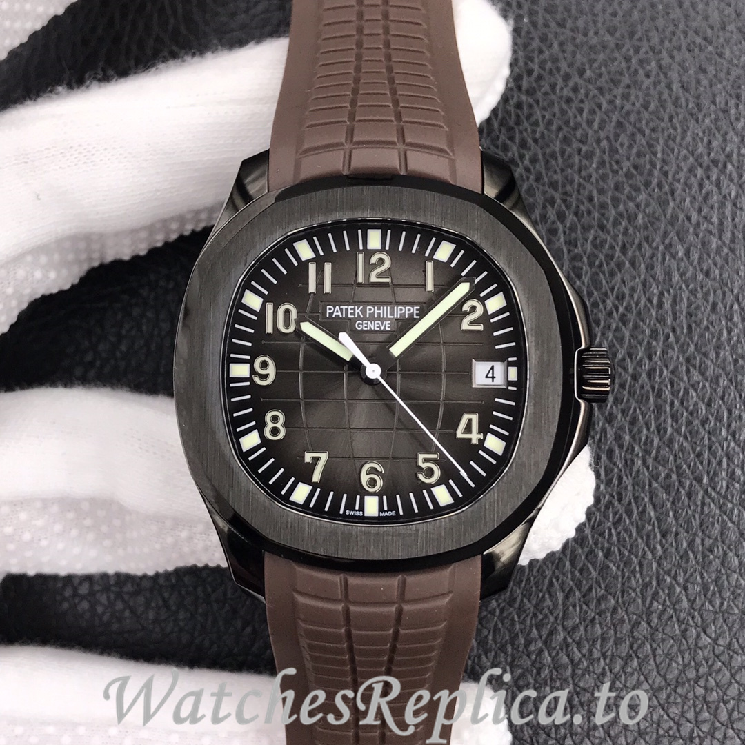 Patek Philippe Replica Aquanaut 5167 Rubber strap 40MM - WatchesReplica.is