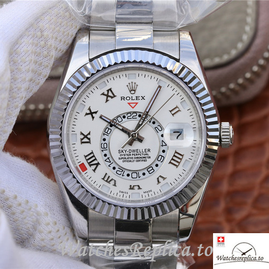 Swiss Rolex Oyster Perpetual 326939-0001 Stainless steel strap 42MM - WatchesReplica.is