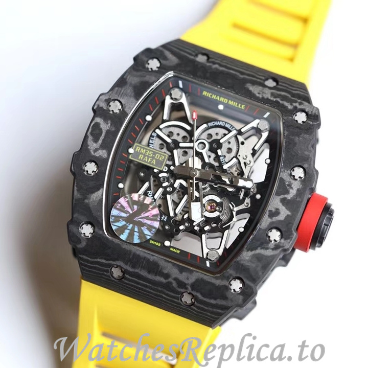 Richard Mille Replica RM35-02 Rubber strap 50MM - WatchesReplica.is
