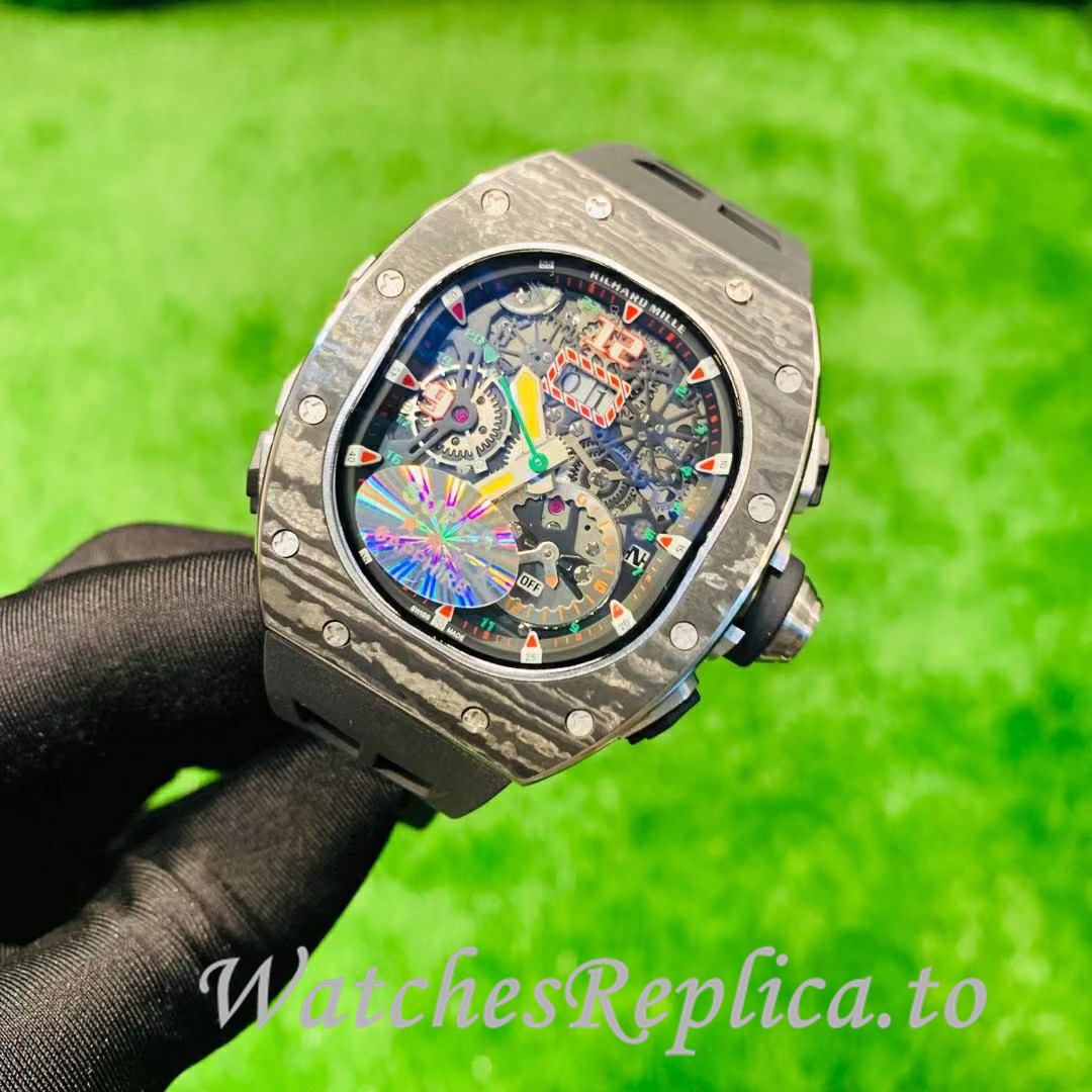 Richard Mille Replica RM62-01 Rubber strap 50MM - WatchesReplica.is