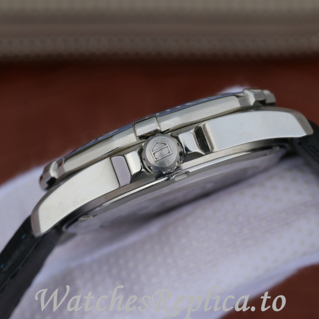 Tag Heuer Replica Carrera CAV514C.FC8171 Leather strap 43MM - WatchesReplica.is