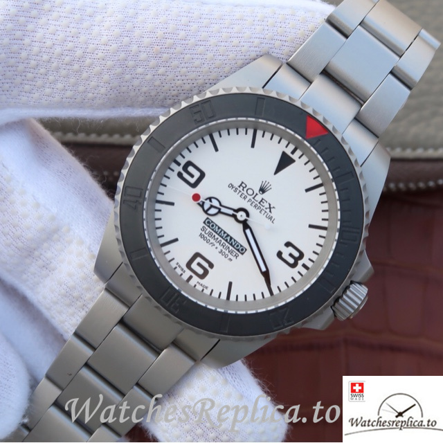Swiss Rolex Submariner Replica Stainless steel strap 40MM - WatchesReplica.is