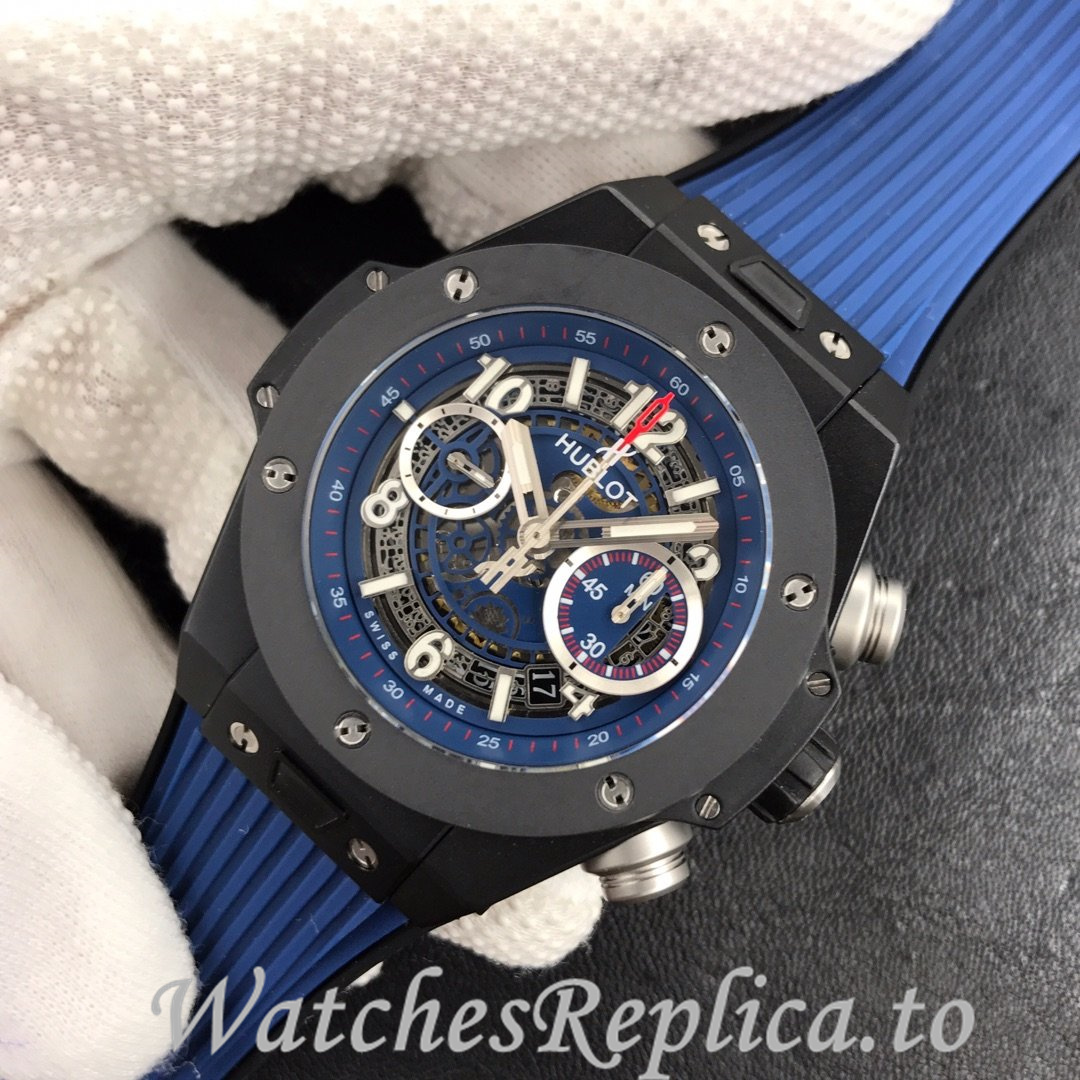 Hublot Replica 411.NM.1170.RX Rubber strap 45MM - WatchesReplica.is