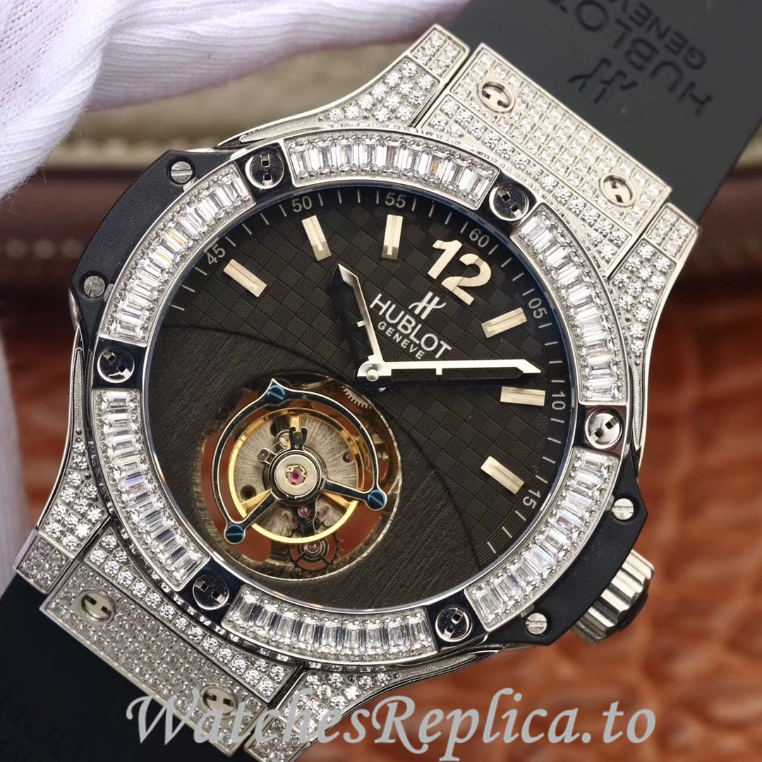 Hublot Replica Big Bang Rubber strap 44MM - WatchesReplica.is