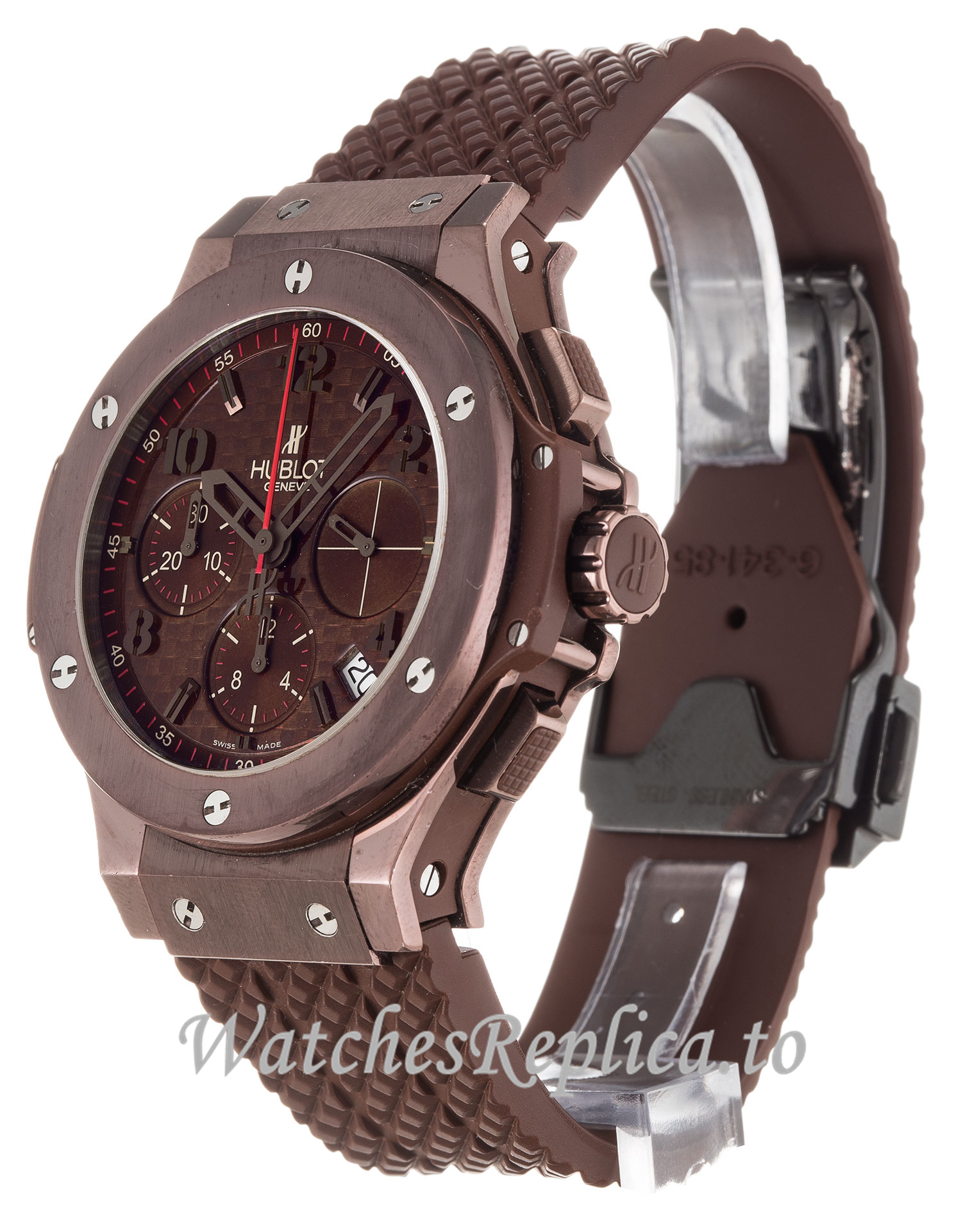 Hublot Big Bang 41mm Brown Dial 341.SL.1008.RX 48 MM - WatchesReplica.is