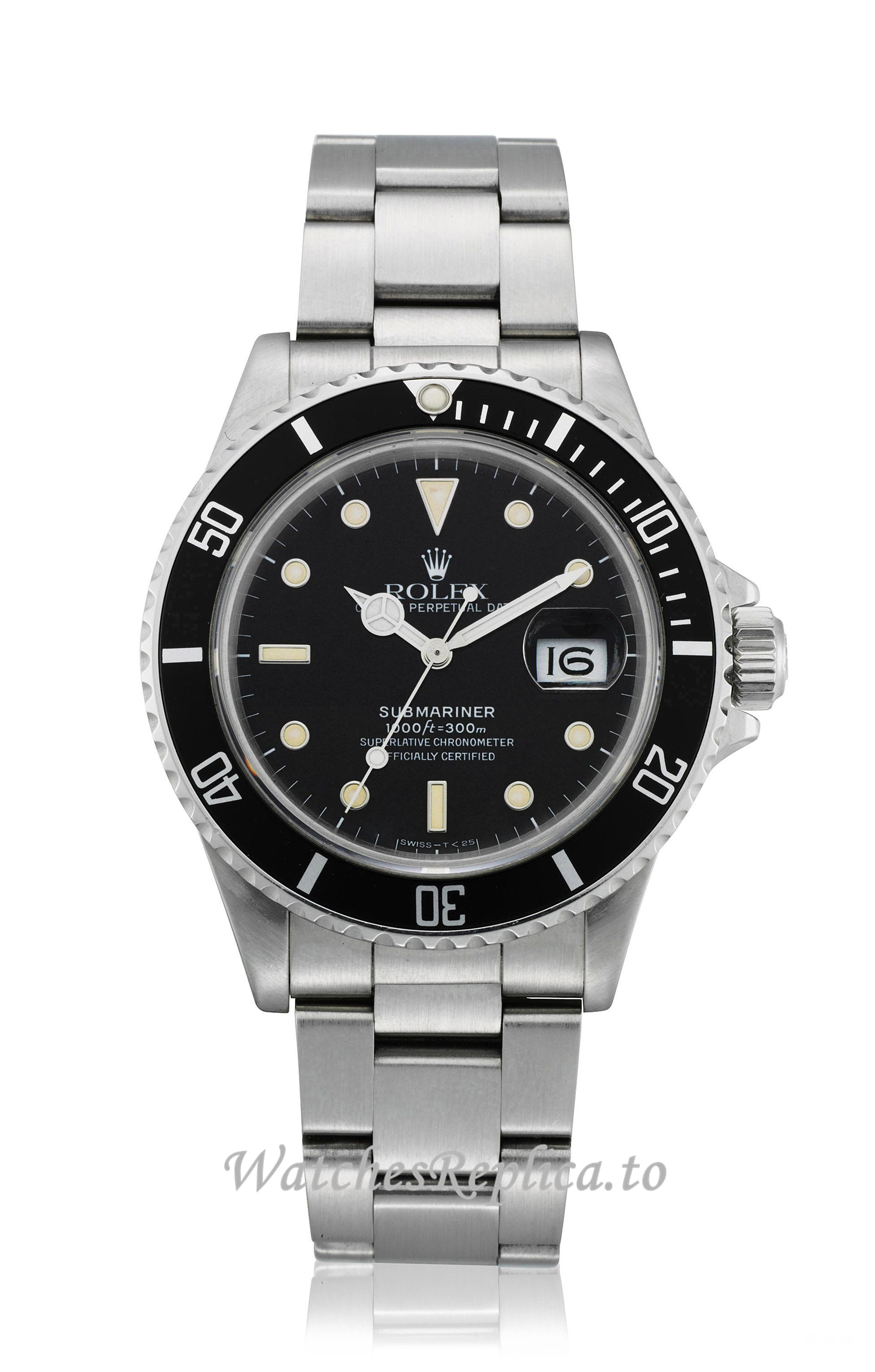 Replica Rolex Submariner Date 16800 40MM - WatchesReplica.is