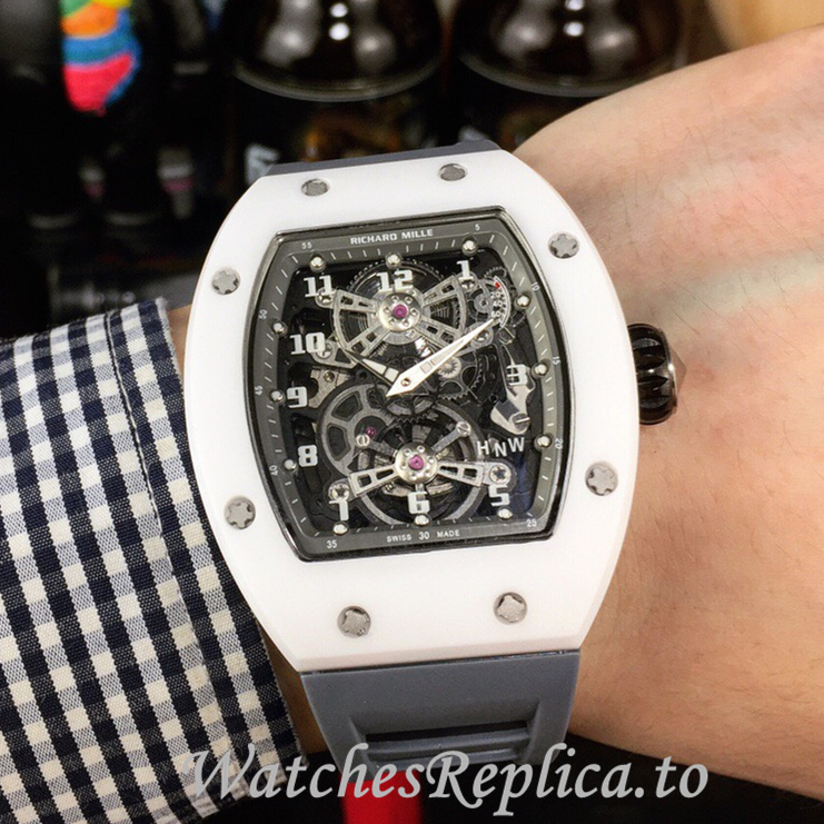Richard Mille Replica RM17-01 Rubber strap 50MM - WatchesReplica.is