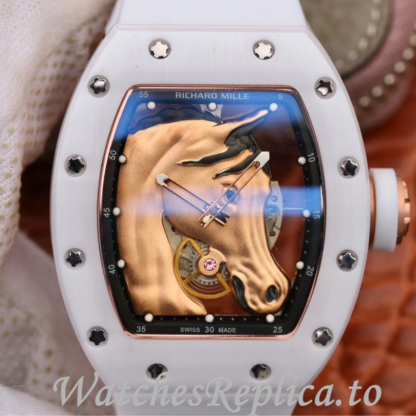 Richard Mille Replica RM52-02 Rubber strap 50MM - WatchesReplica.is