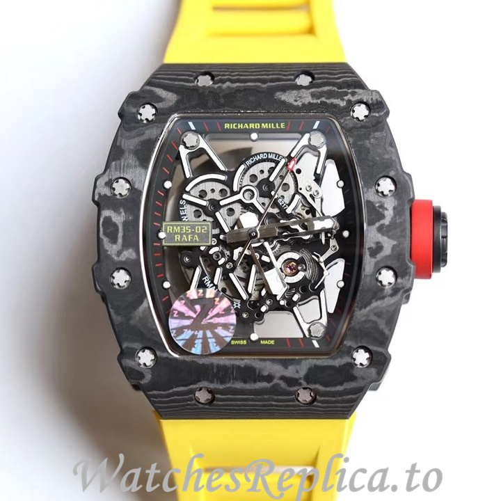Richard Mille Replica RM35-02 Rubber strap 50MM - WatchesReplica.is