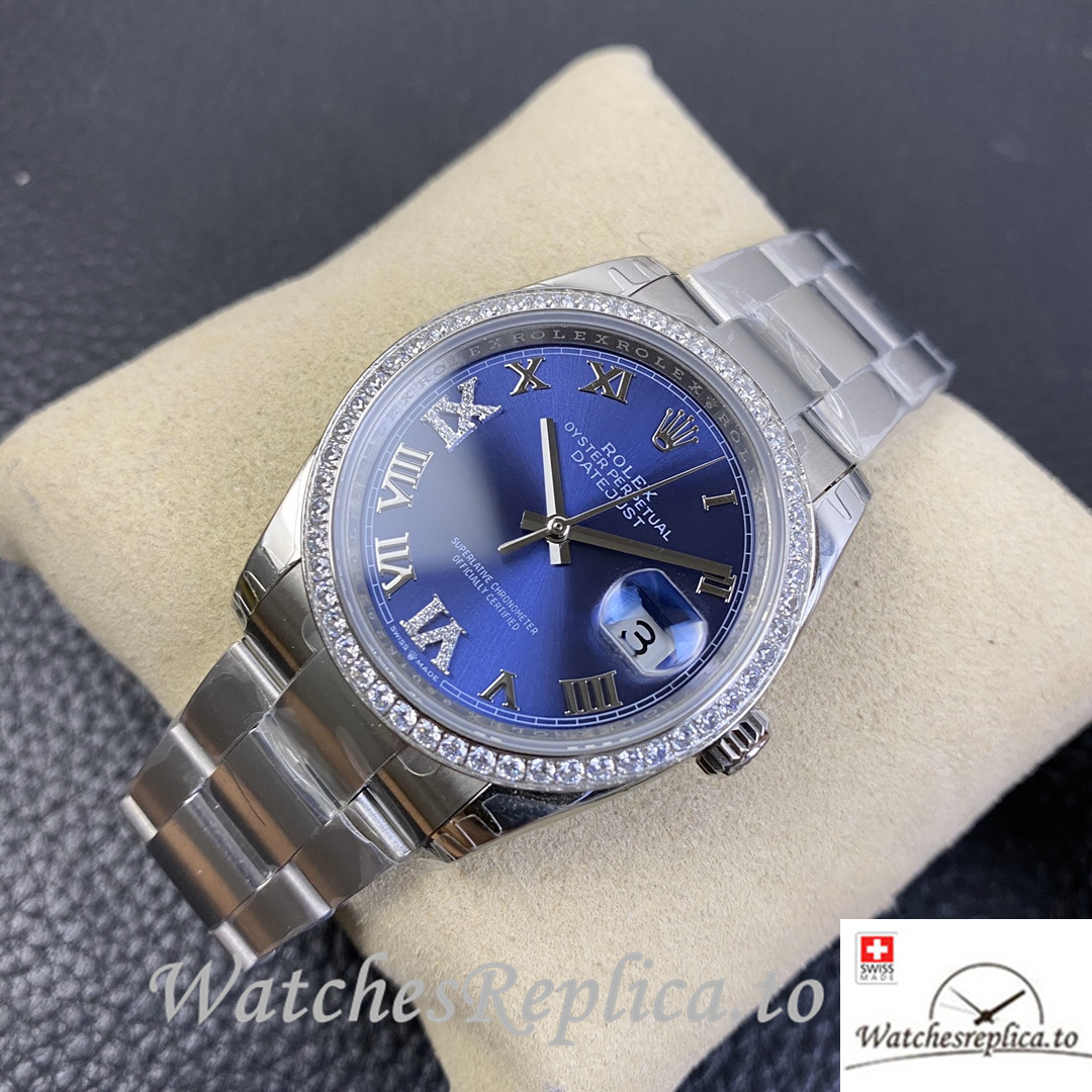 Swiss Rolex Datejust Replica 126233 Stainless steel strap 36MM - WatchesReplica.is