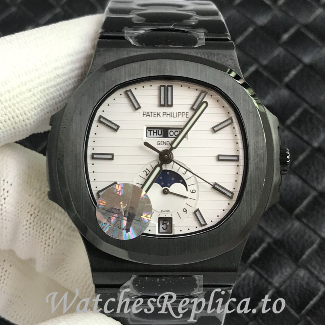 Patek Philippe Replica Nautilus 5726 Stainless steel strap 40MM - WatchesReplica.is