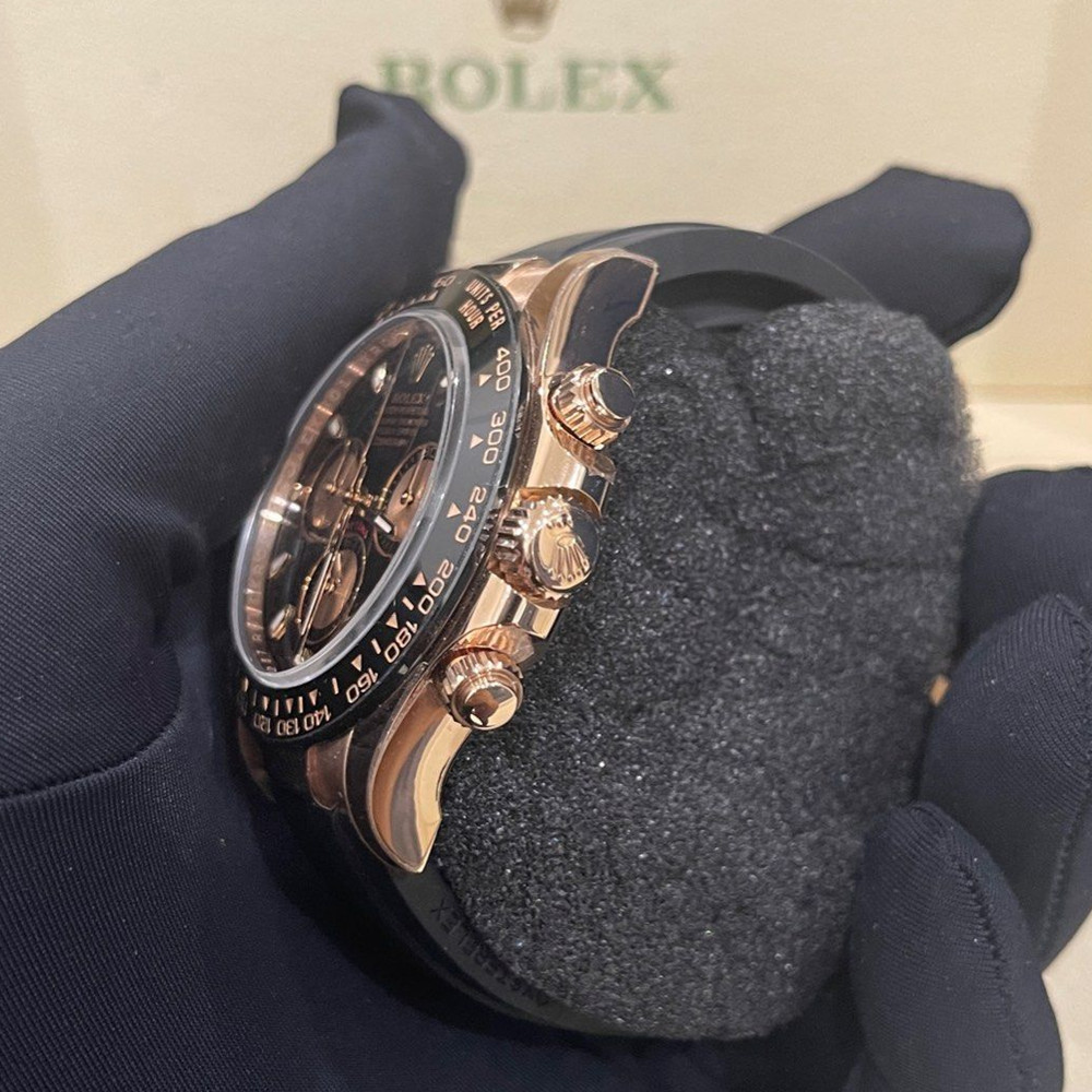 Rolex Daytona Black Dial 116515LN - WatchesReplica.is