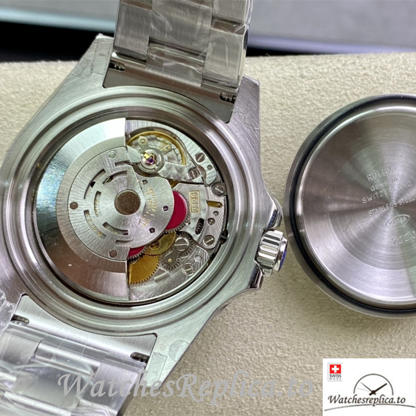 Swiss Rolex Sea Dweller Replica Stainless steel strap 40MM Black Dial - WatchesReplica.is