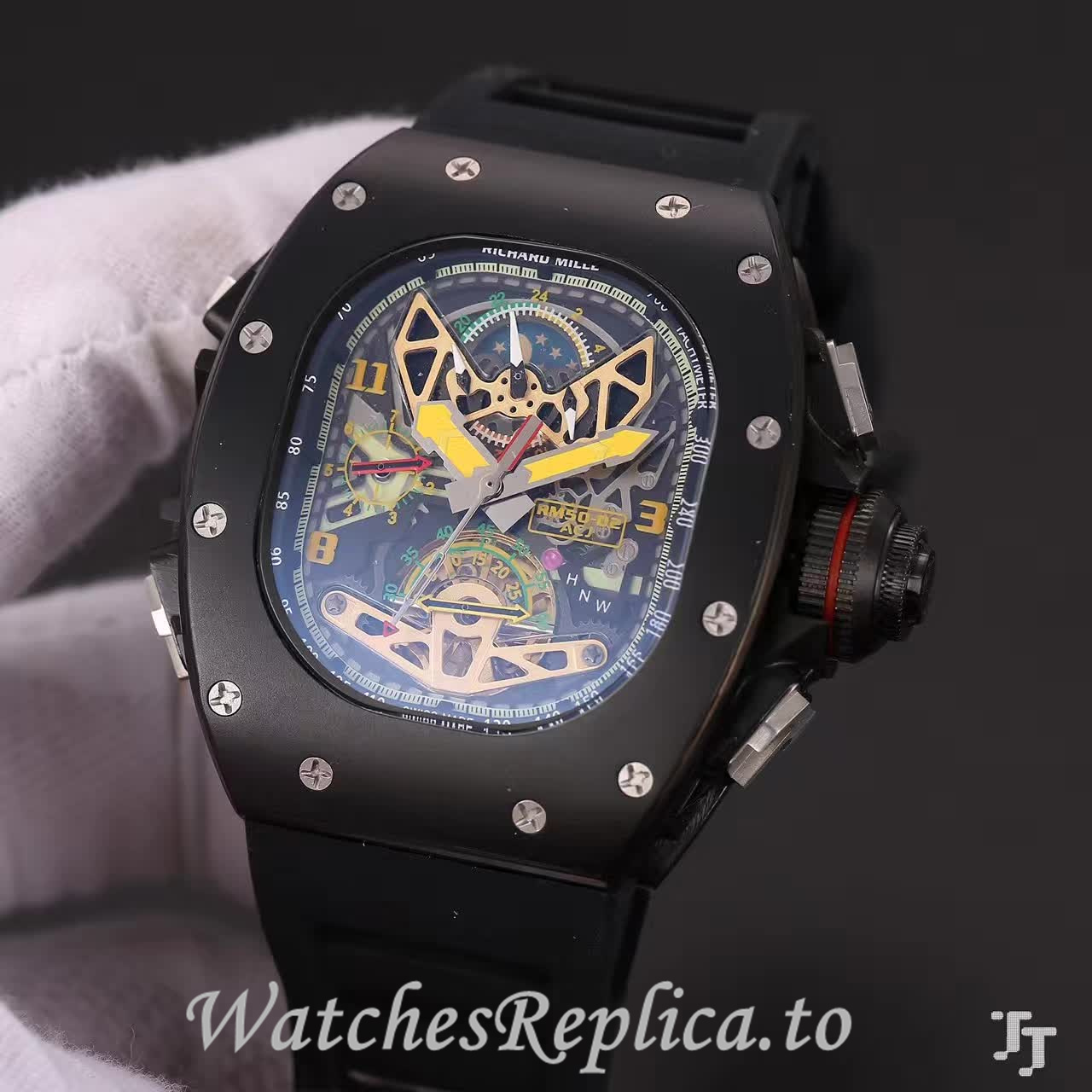 Richard Mille Replica RM50-02 Rubber strap 41MM - WatchesReplica.is