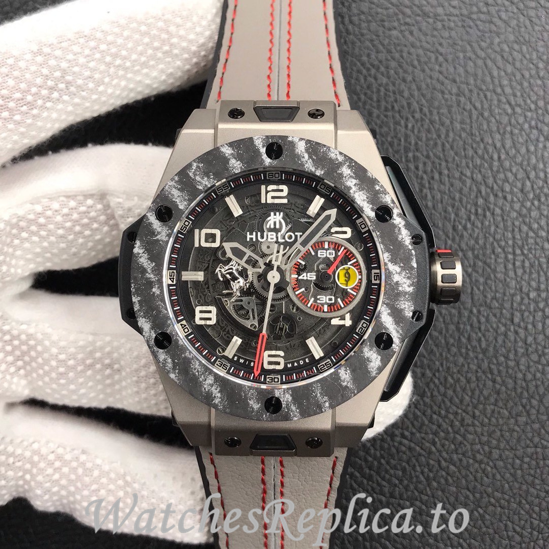 Hublot Replica 401.NJ.0123.VR Rubber strap 45MM - WatchesReplica.is