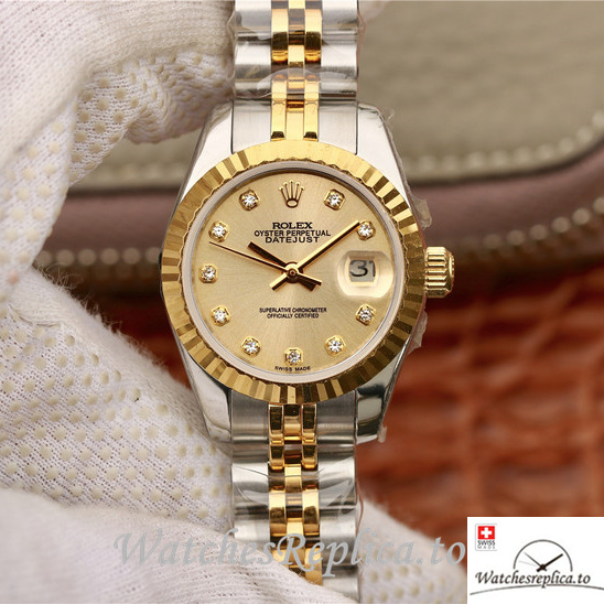 Swiss Rolex Datejust 279173 Stainless steel strap 28MM - WatchesReplica.is