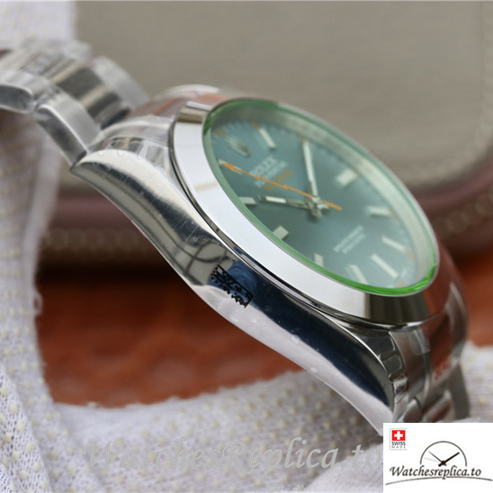 Swiss Rolex Milgauss 116400-GV-72400 Stainless steel strap 40MM - WatchesReplica.is