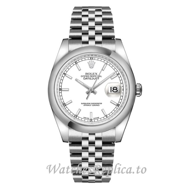 Replica Rolex Datejust 116200-35 36MM Stainless steel strap Mens Watch - WatchesReplica.is