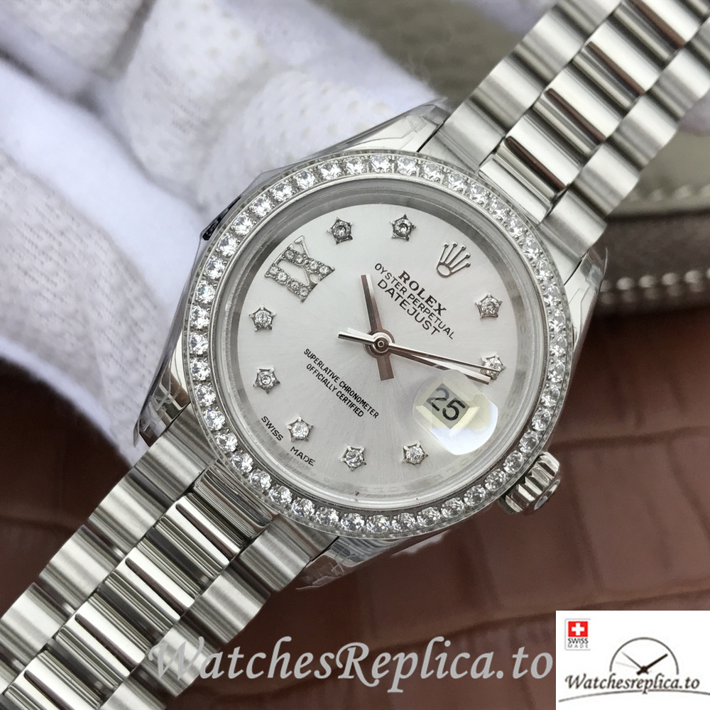 Swiss Rolex Datejust 279136 Stainless steel strap 28MM - WatchesReplica.is