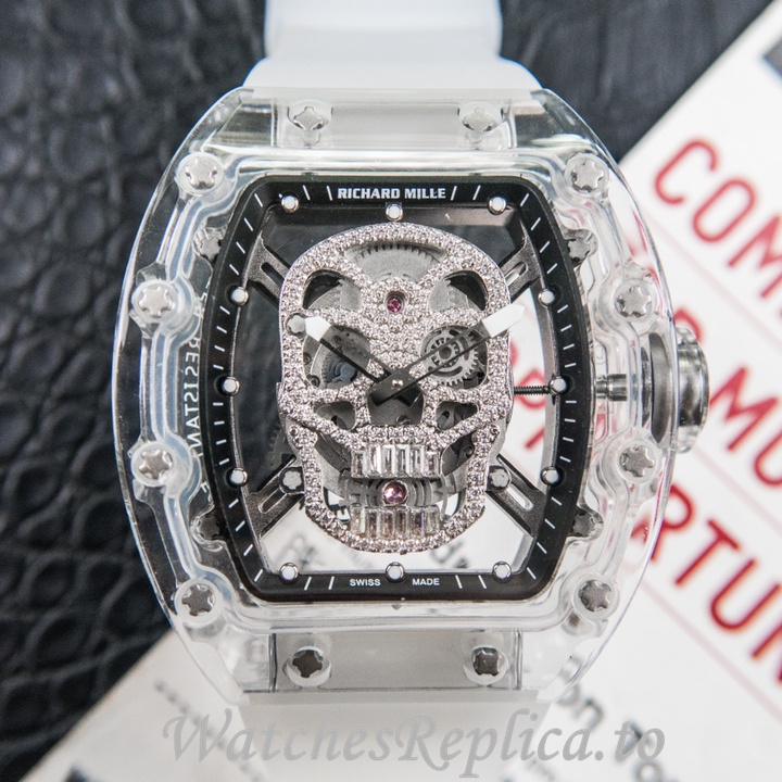 Richard Mille Replica RM052 Rubber strap 50MM - WatchesReplica.is