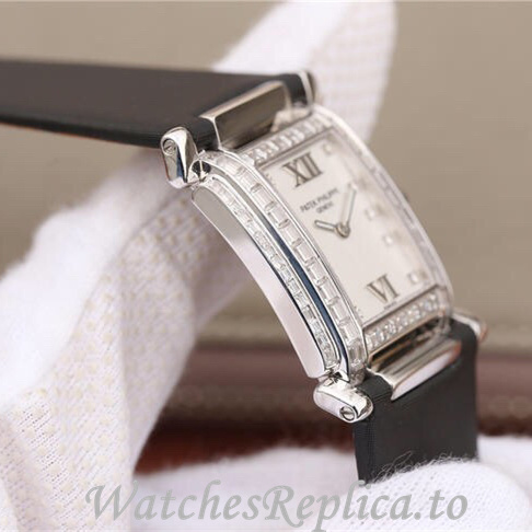 Patek Philippe Replica Twenty-4 Leather strap 30MM - WatchesReplica.is