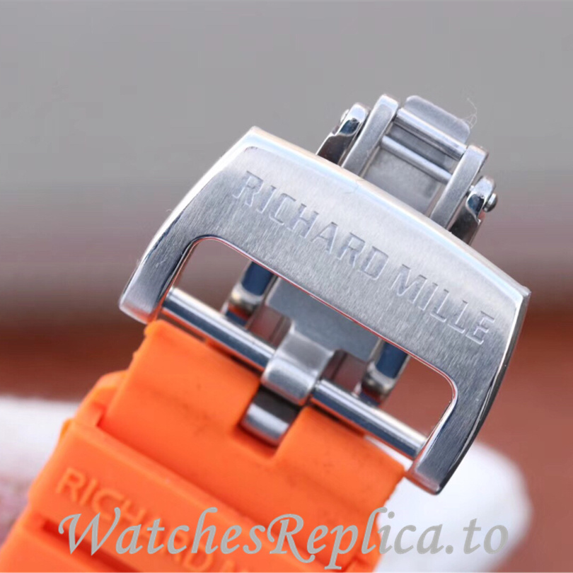 Richard Mille Replica RM055 Rubber strap 50MM - WatchesReplica.is