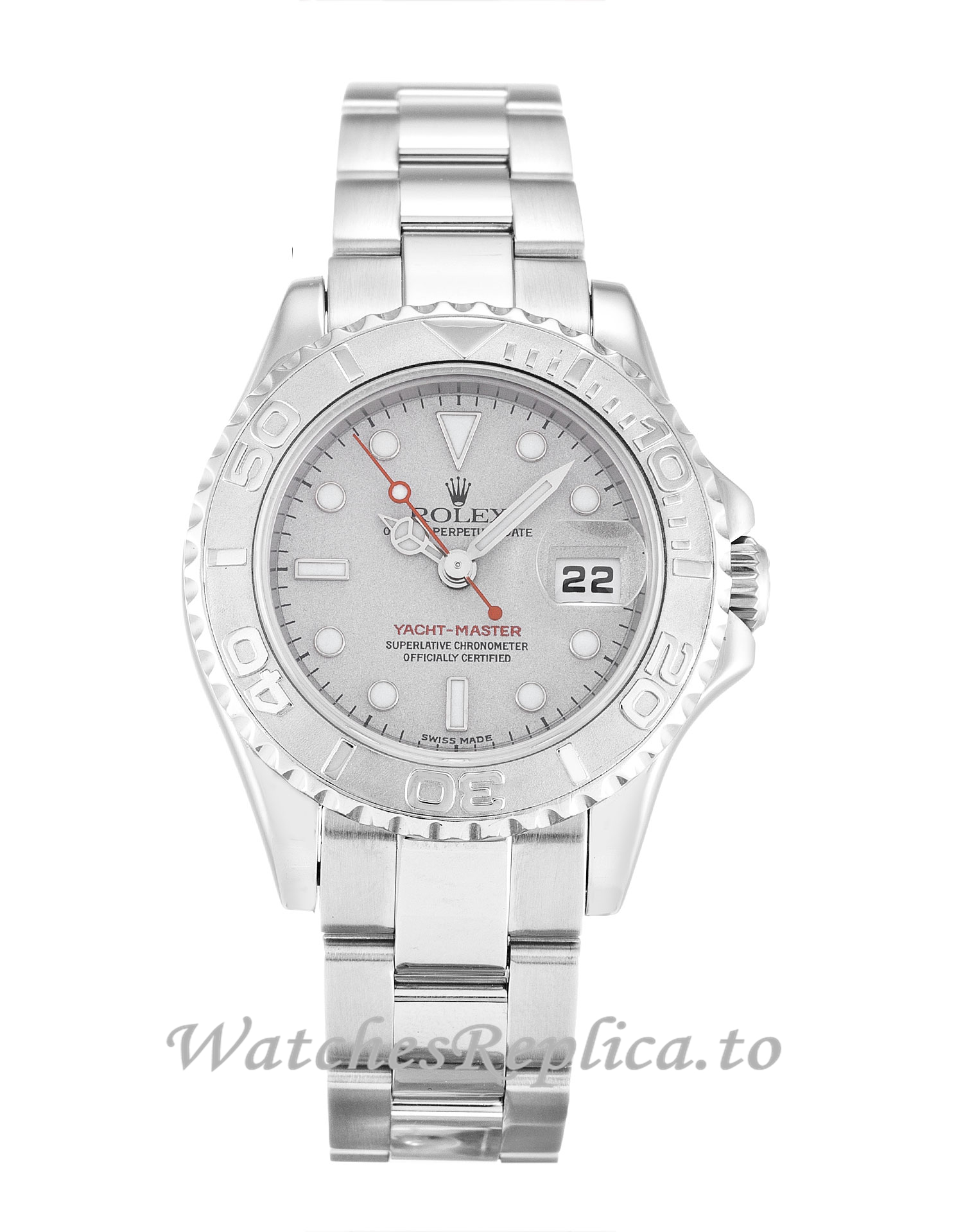 Rolex Yacht Master Silver Dial 169622 - WatchesReplica.is